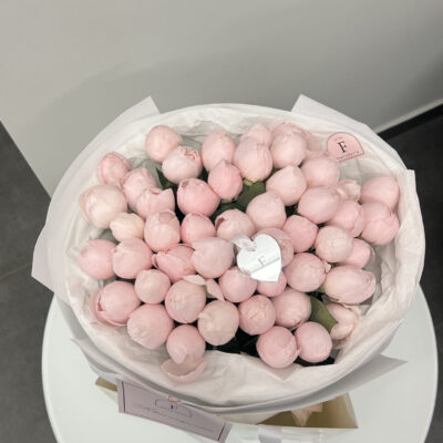 49 садових парфумованих троянд Peony Pink