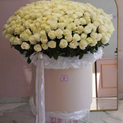 Бокс з 301 троянди