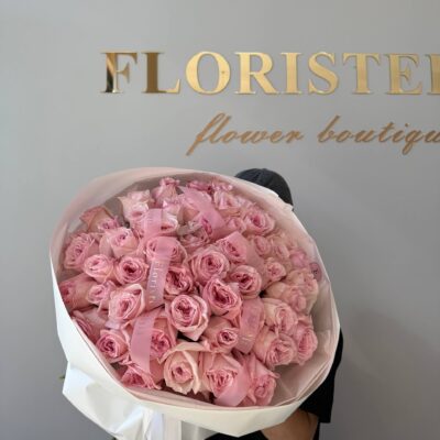 Букет з 101 троянди Pink O’Hara