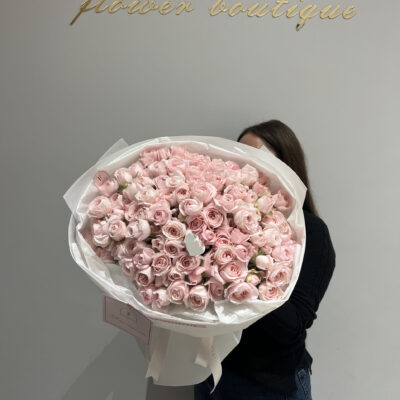 35 кущових троянд Fairy Kiss Pink