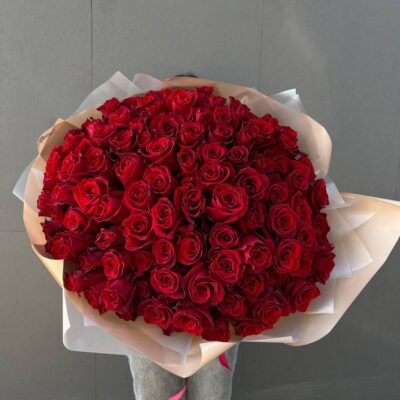 Букет з 101 троянди