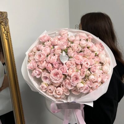 25 кущових троянд Fairy Kiss Pink