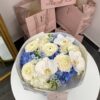 Мікс гортензій, ранункулюсів, орхідей та оксипелатуму Мікс гортензій, ранункулюсів, орхідей та оксипелатуму