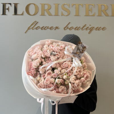 55 кущових троянд Fairy Kiss Pink